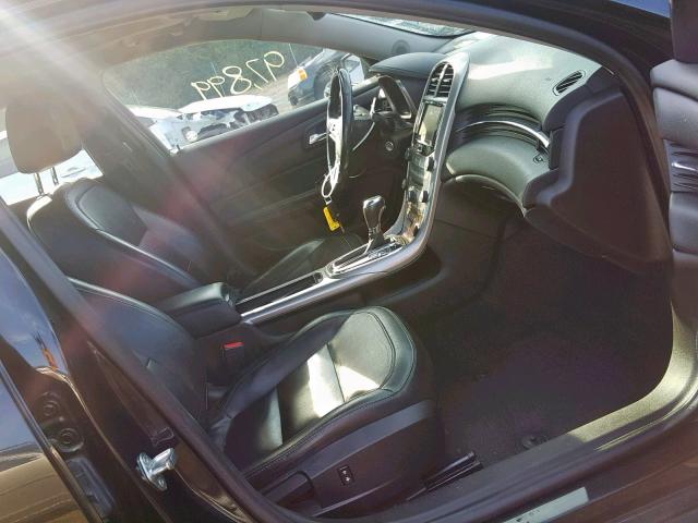 1G11G5SX8DF347756 - 2013 CHEVROLET MALIBU 3LT შავი ფოტო 5