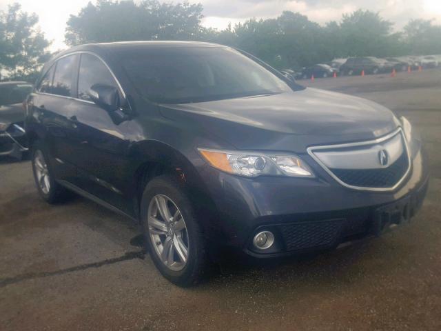 5J8TB3H54DL004129 - 2013 ACURA RDX TECHNO GRAY photo 1