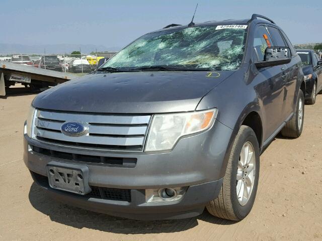 2FMDK48C29BB01758 - 2009 FORD EDGE SEL GRAY photo 2