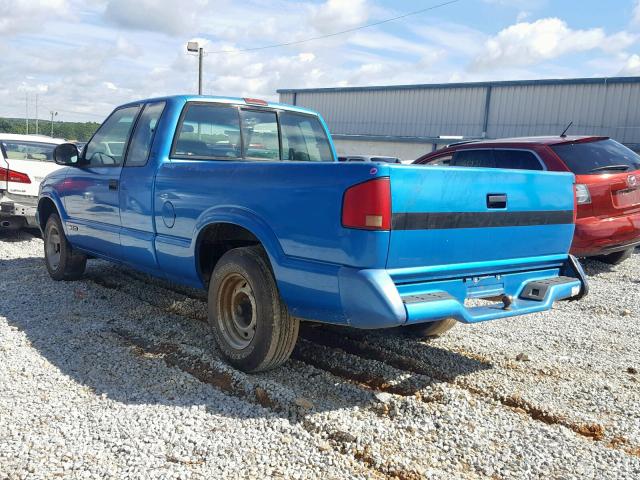 1GCCS1947RK146903 - 1994 CHEVROLET S TRUCK S1 BLUE photo 3