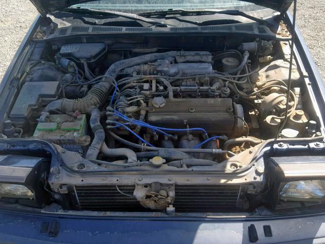 JHMCA5640JC090847 - 1988 HONDA ACCORD LXI BLUE photo 7