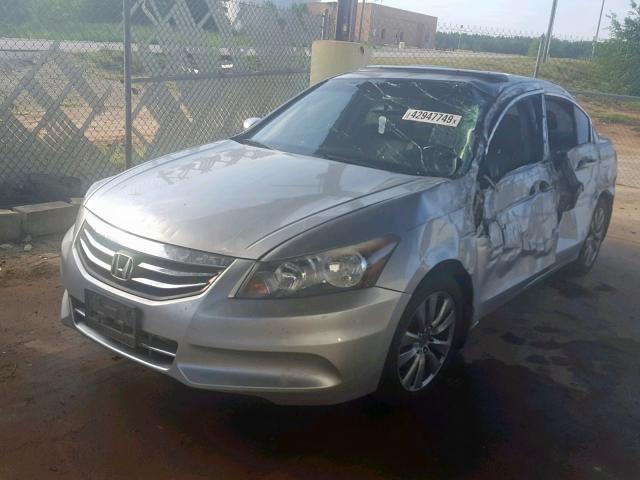 1HGCP2F84CA116187 - 2012 HONDA ACCORD EXL SILVER photo 2