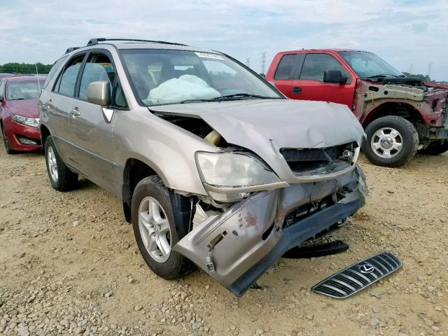 JTJHF10U510174574 - 2001 LEXUS RX 300 BEIGE photo 1