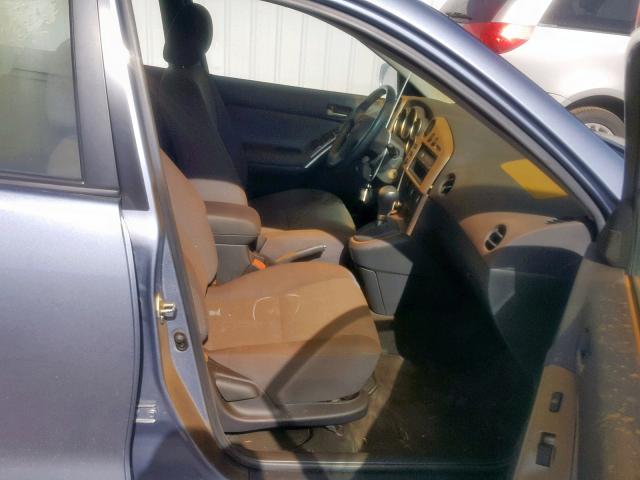 2T1KR32E54C248412 - 2004 TOYOTA MATRIX 蓝色 照片 5