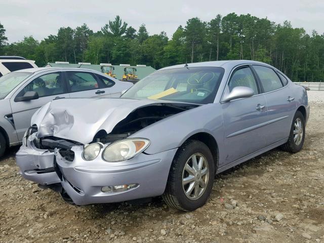 2G4WD532951355278 - 2005 BUICK LACROSSE C SILVER photo 2