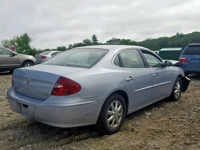 2G4WD532951355278 - 2005 BUICK LACROSSE C SILVER photo 4