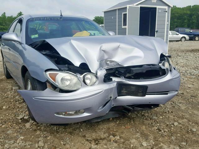 2G4WD532951355278 - 2005 BUICK LACROSSE C SILVER photo 9