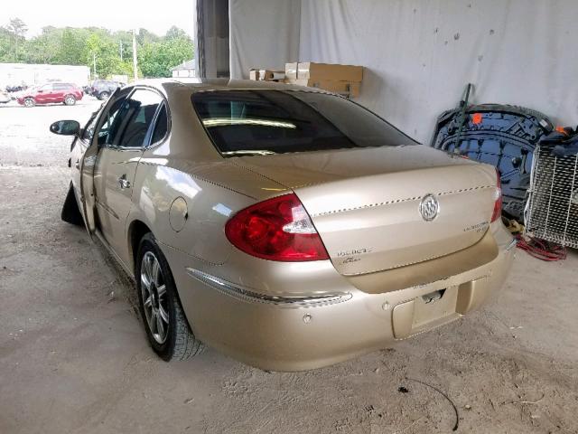 2G4WE537951345097 - 2005 BUICK LACROSSE C GOLD photo 3