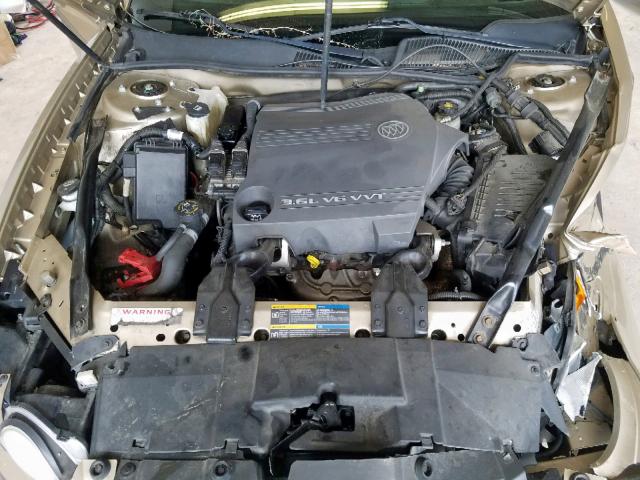 2G4WE537951345097 - 2005 BUICK LACROSSE C GOLD photo 7