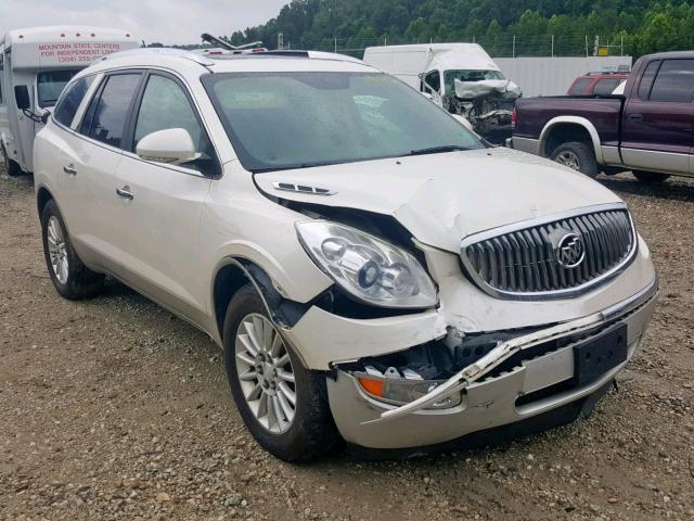 5GAKVCED9CJ352873 - 2012 BUICK ENCLAVE WHITE photo 1