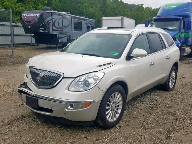 5GAKVCED9CJ352873 - 2012 BUICK ENCLAVE WHITE photo 2