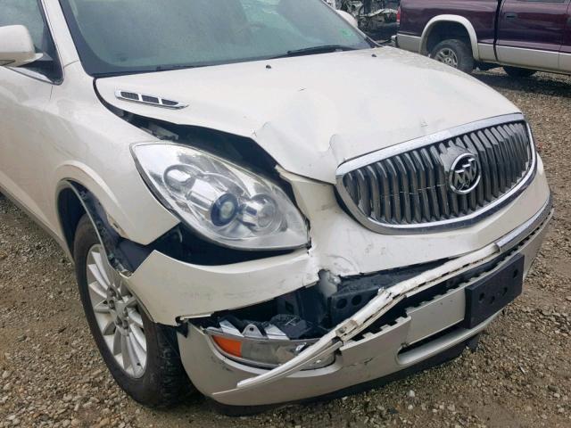 5GAKVCED9CJ352873 - 2012 BUICK ENCLAVE WHITE photo 9