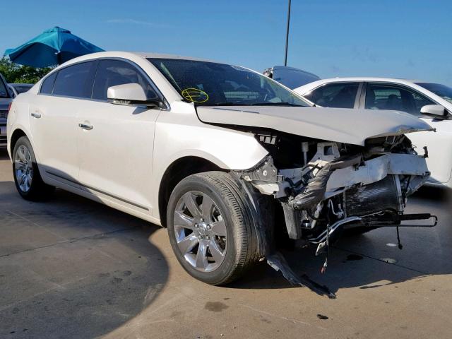 1G4GC5ED5BF328993 - 2011 BUICK LACROSSE C WHITE photo 1