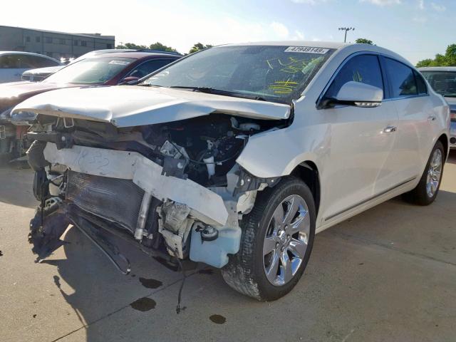 1G4GC5ED5BF328993 - 2011 BUICK LACROSSE C WHITE photo 2