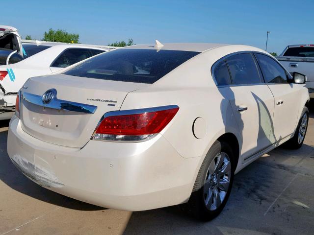 1G4GC5ED5BF328993 - 2011 BUICK LACROSSE C WHITE photo 4