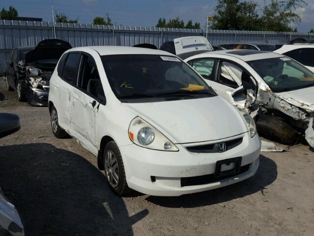 JHMGD38418S800638 - 2008 HONDA FIT WHITE photo 1