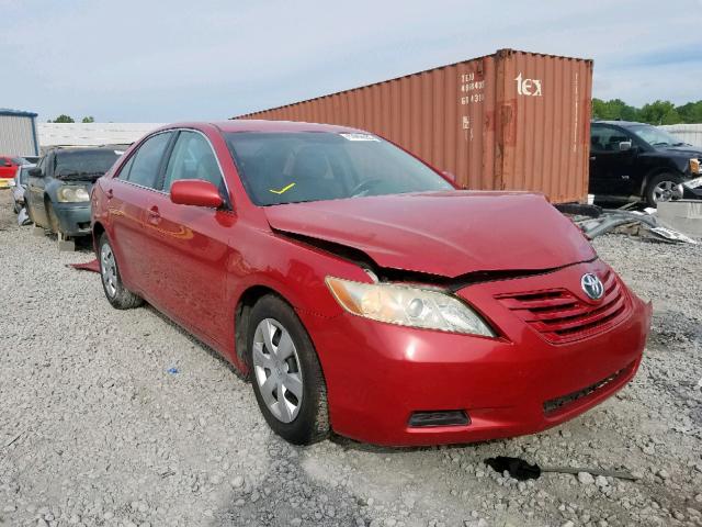 4T1BE46K67U012677 - 2007 TOYOTA CAMRY NEW RED photo 1