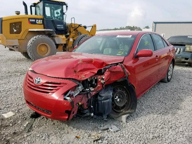 4T1BE46K67U012677 - 2007 TOYOTA CAMRY NEW RED photo 2