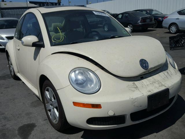 3VWRW31C77M519986 - 2007 VOLKSWAGEN NEW BEETLE CREAM photo 1