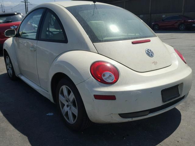 3VWRW31C77M519986 - 2007 VOLKSWAGEN NEW BEETLE CREAM photo 3