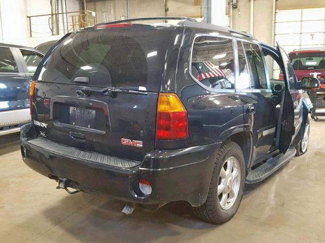 1GKDT13S942344291 - 2004 GMC ENVOY BLACK photo 4