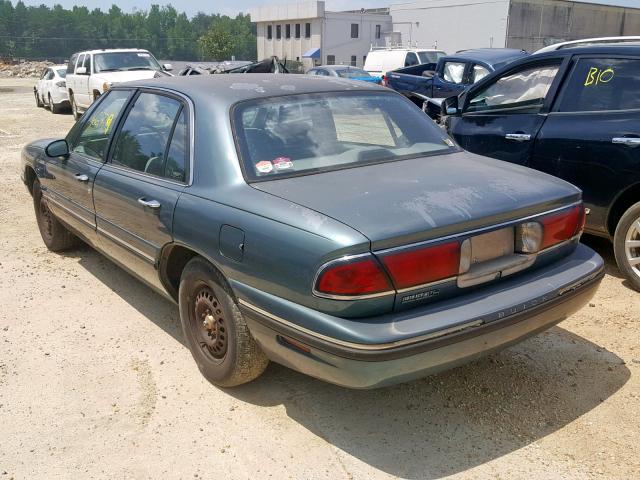 1G4HP52K3VH515945 - 1997 BUICK LESABRE CU GREEN photo 3