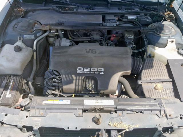 1G4HP52K3VH515945 - 1997 BUICK LESABRE CU GREEN photo 7