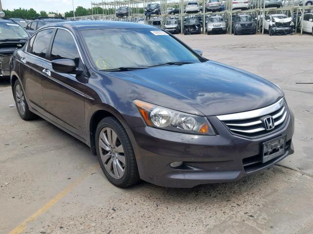 1HGCP3F86CA014847 - 2012 HONDA ACCORD EXL BROWN photo 1