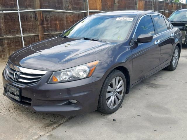 1HGCP3F86CA014847 - 2012 HONDA ACCORD EXL BROWN photo 2