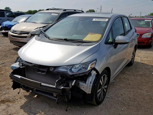 3HGGK5H85FM709269 - 2015 HONDA FIT EX SILVER photo 2