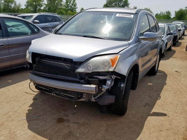 JHLRE48727C073643 - 2007 HONDA CR-V EXL SILVER photo 2