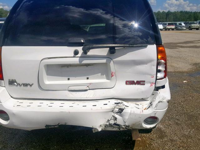 1GKDS13S782130375 - 2008 GMC ENVOY WHITE photo 9