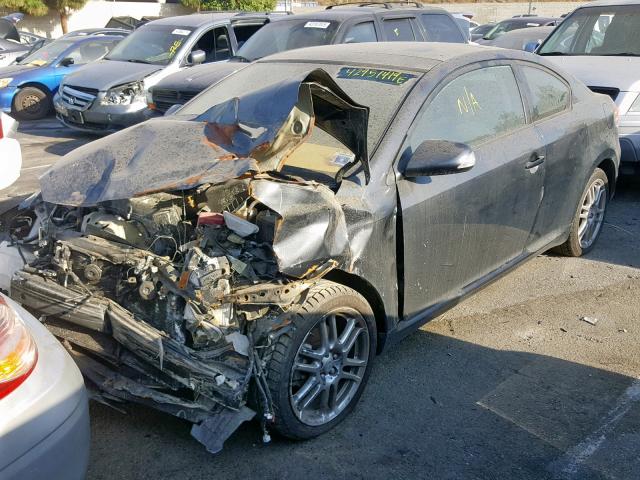 JTKDE177770205295 - 2007 TOYOTA SCION TC CHARCOAL photo 2