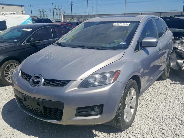 JM3ER293080203056 - 2008 MAZDA CX-7 GRAY photo 2