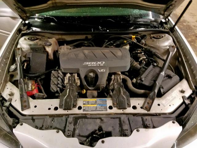 2G2WS522951351263 - 2005 PONTIAC GRAND PRIX SILVER photo 7