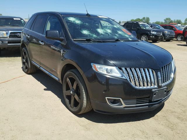 2LMDJ8JK0BBJ16622 - 2011 LINCOLN MKX BLACK photo 1