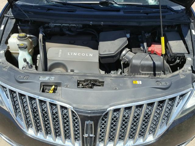 2LMDJ8JK0BBJ16622 - 2011 LINCOLN MKX BLACK photo 7