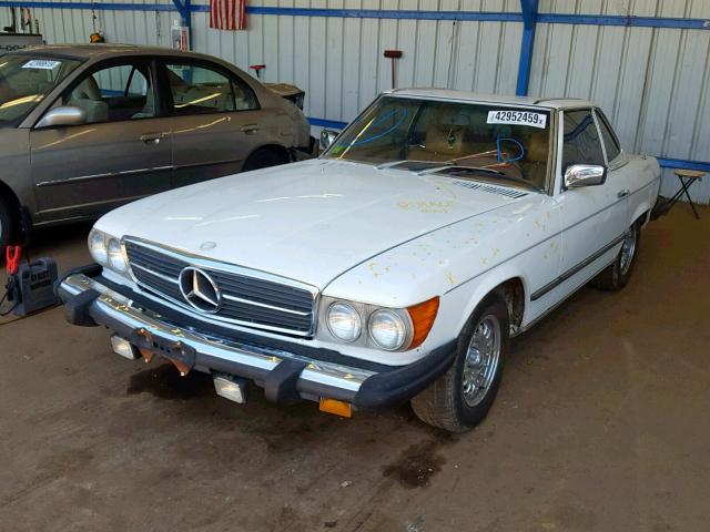 10704412038340 - 1977 MERCEDES-BENZ 450 SL WHITE photo 2