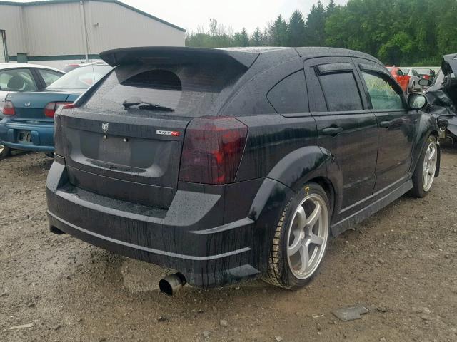 1B3HB68F88D696590 - 2008 DODGE CALIBER SR BLACK photo 4