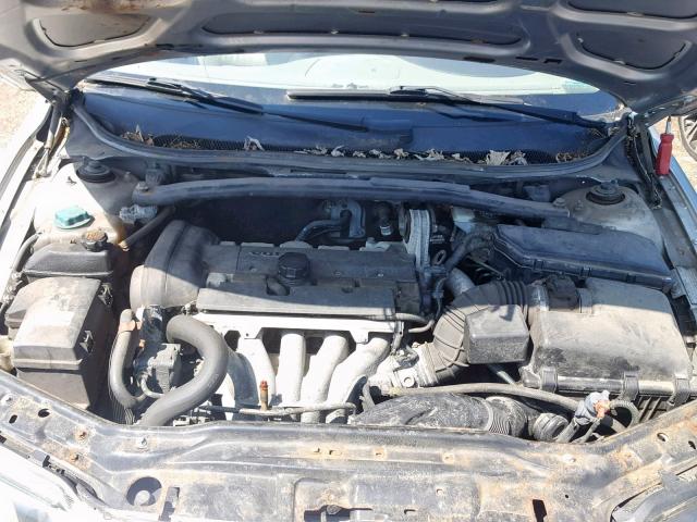 YV1RS61T832257388 - 2003 VOLVO S60 SILVER photo 7