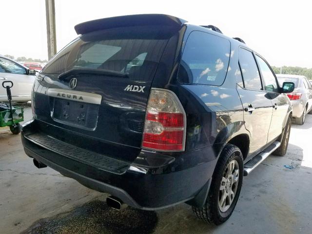 2HNYD18615H550276 - 2005 ACURA MDX TOURIN BLACK photo 4