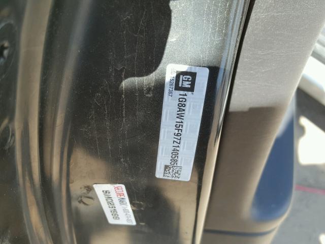 1G8AW15F97Z140585 - 2007 SATURN ION LEVEL SILVER photo 10