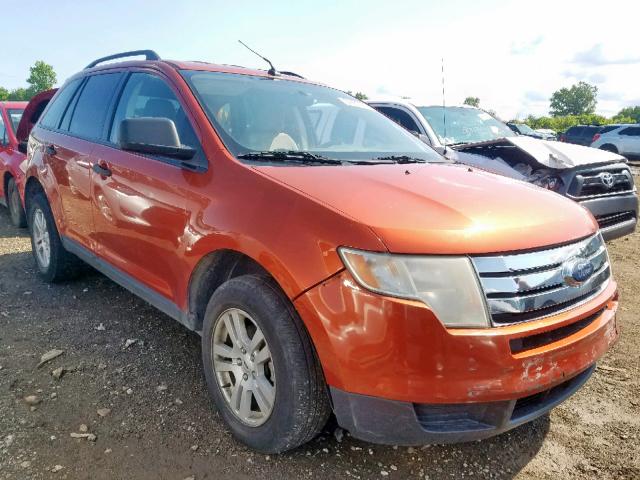 2FMDK36C77BB25712 - 2007 FORD EDGE SE ORANGE photo 1