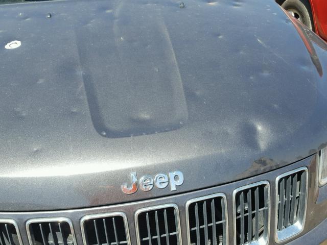 1C4RJFAG5FC205775 - 2015 JEEP GRAND CHER GRAY photo 9