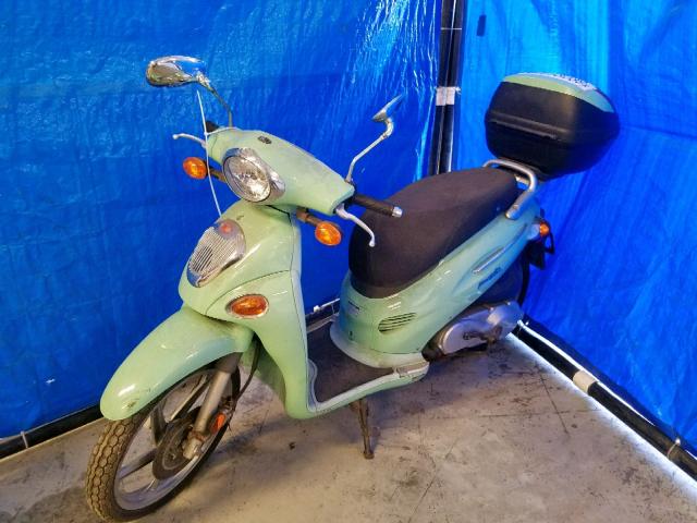 RFBB2J1039B250635 - 2009 KYMCO USA INC PEOPLE 150 GREEN photo 2