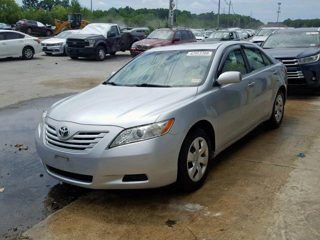 4T1BE46K37U158423 - 2007 TOYOTA CAMRY NEW SILVER photo 2