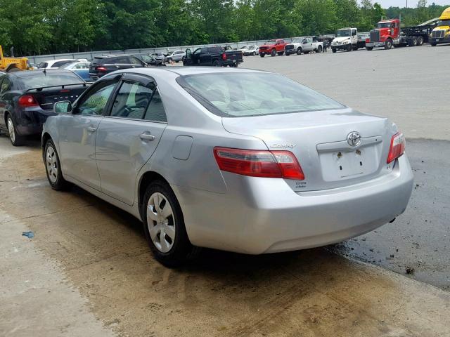 4T1BE46K37U158423 - 2007 TOYOTA CAMRY NEW SILVER photo 3