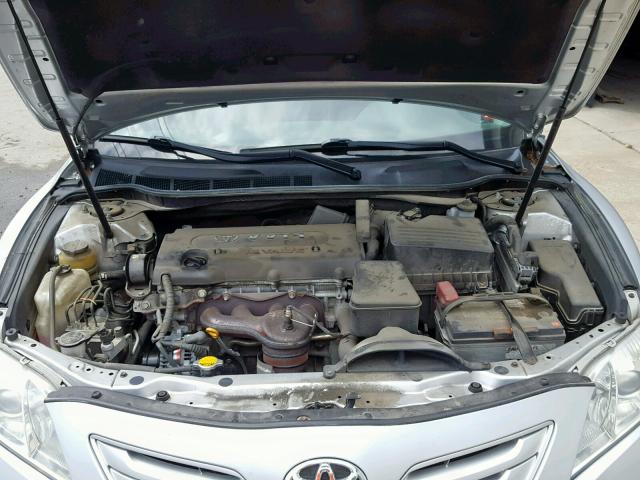 4T1BE46K37U158423 - 2007 TOYOTA CAMRY NEW SILVER photo 7