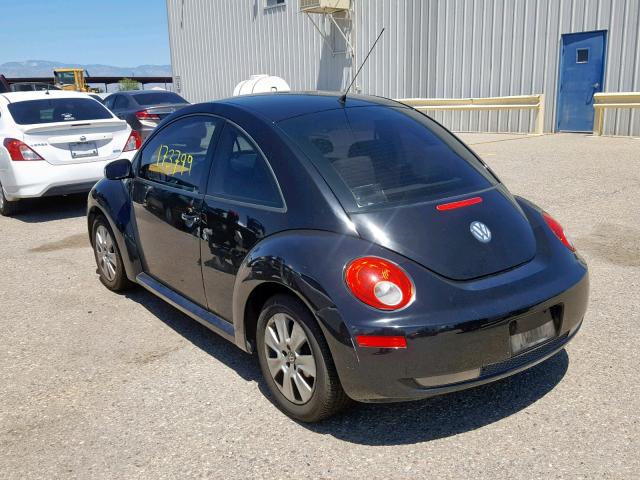 3VWPG31C19M507288 - 2009 VOLKSWAGEN NEW BEETLE BLACK photo 3