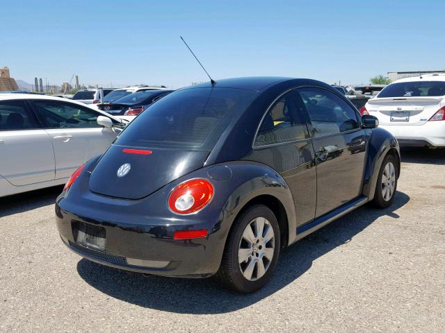 3VWPG31C19M507288 - 2009 VOLKSWAGEN NEW BEETLE BLACK photo 4